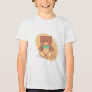 CUTE TEDDY BEAR Tri-Blend SHIRT