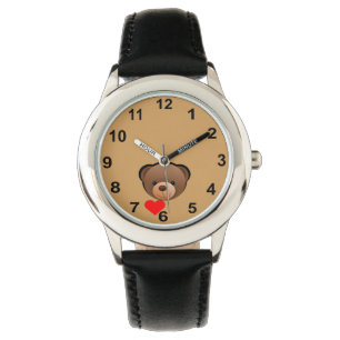 Cute Teddy Bear Watch