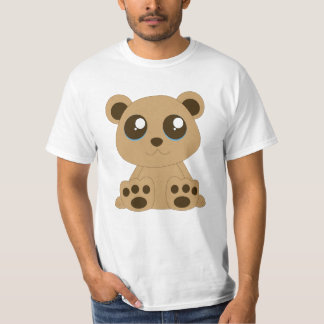 Cute Teddy Bear White  T-Shirt