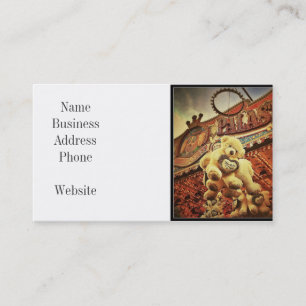 Cute Teddy Bears at the Carnival Business Card