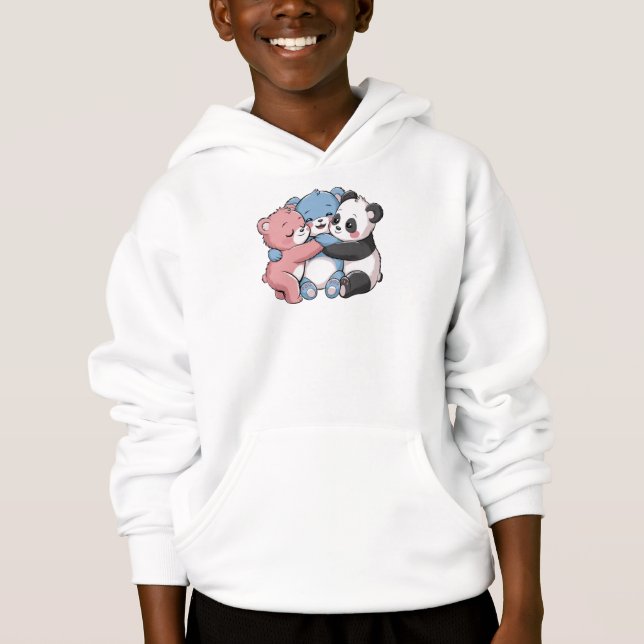 Cute Teddy Bears with Panda (Front)