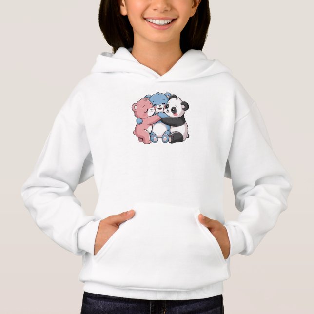 Cute Teddy Bears with Panda (Front)