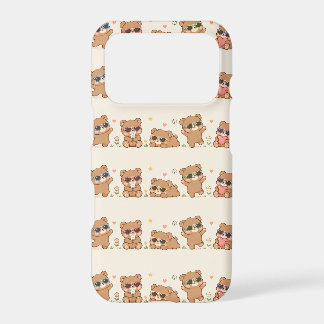 Cute Teddy Bears with Sunglasses Pattern Adorable