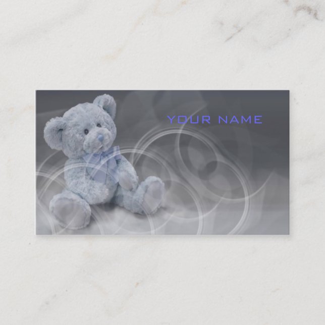 CUTE TEDDY BUSINESS CARD (Front)