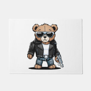 Cute Teddy Memes Doormat