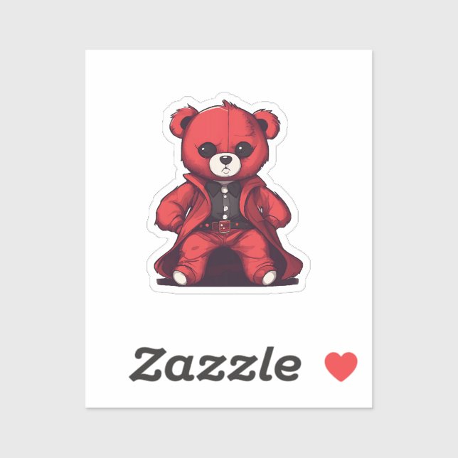 Cute teddy red boy (Sheet)