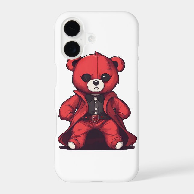 Cute teddy red boy (Back)