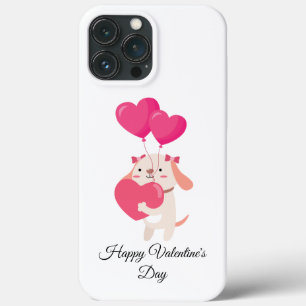 Cute Teddy Valentine's Day iPhone 13 Pro Max Case