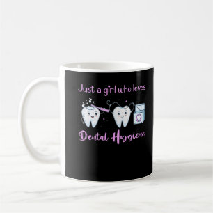 Cute Teeth Dental Technician Assistant Coffee Mug