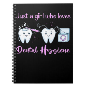 Cute Teeth Dental Technician Assistant Notebook