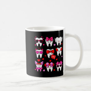 Cute Teeth Love Valentine's Day Dental Coffee Mug