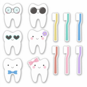 Cute Teeth With Different Personalities Kids