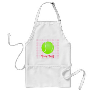Cute Tennis Ball Standard Apron