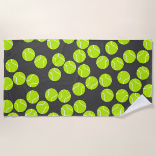 Cute Tennis Beach Towel