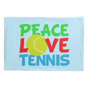 Cute Tennis blue Pillowcase