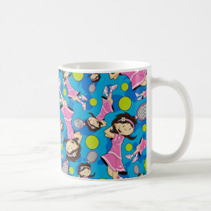 Cute Tennis Girl Mug