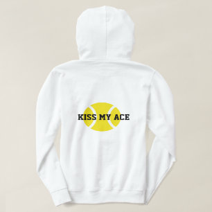 Cute tennis hoodie for women - Kiss My Ace