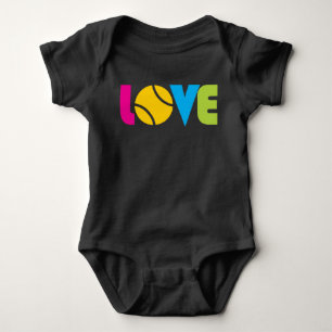 Cute Tennis  LOVE -    Baby Bodysuit