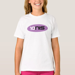 Cute tennis top t shirt for sporty girls 10NIS