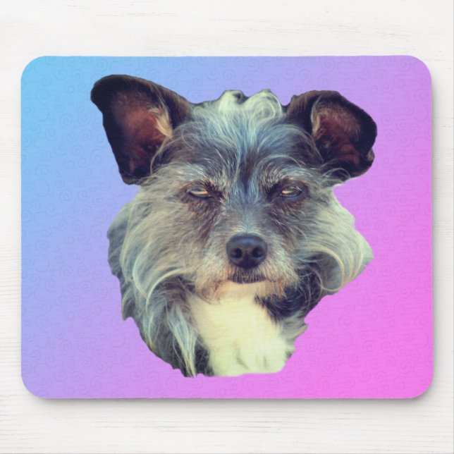 Cute Terrier Dog  Mouse Mat (Front)
