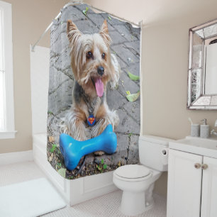 Cute Terrier Shower Curtain