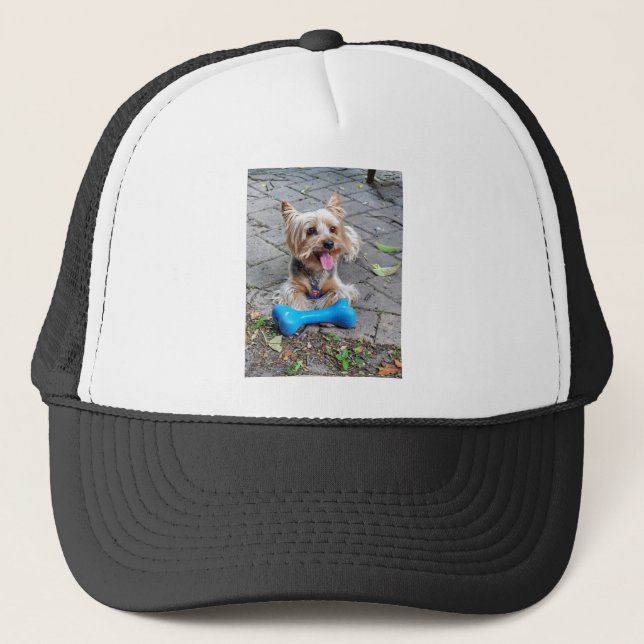 Cute Terrier Trucker Hat (Front)