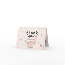 Cute Thank You Card