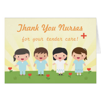 Thank You Nurse Cards & Invitations 