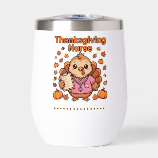 Cute Thanksgiving Nurse Turkey Coffee Mug