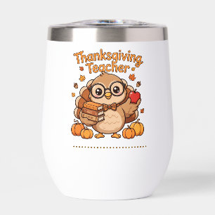Cute Thanksgiving Teacher Owl Sweatshirt