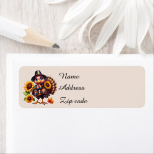 Cute Thanksgiving turkey customisable