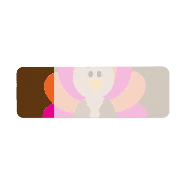 Cute Thanksgiving Turkey Fall Autumn Harvest (Front)