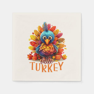 Cute Thanksgiving Turkey Napkin