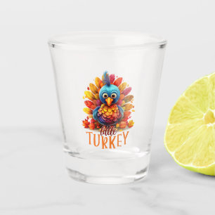 Cute Thanksgiving Turkey Shot Glass