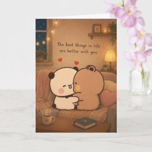 Cute The Best Thing In Life Card