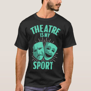 Cute Theatre Art For Men Women Kids Broadway Music T-Shirt