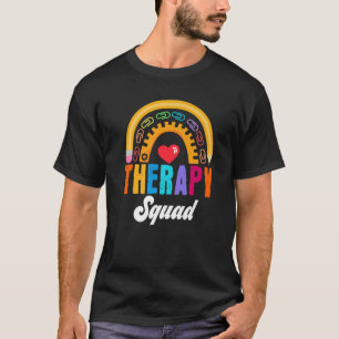 Cute Therapy Squad Physical Therapist Team Back To T-Shirt