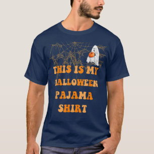 Cute This Is My Halloween Pajama Halloween Costume T-Shirt