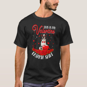 Cute This Is My Valentine Pajama Boston Terrier Do T-Shirt