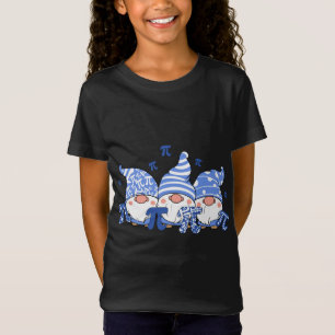Cute Three Gnomes Pi Day 3.14 Number Math Lover Gi T-Shirt