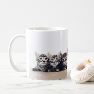 Cute Three Kittens Coffee Mug