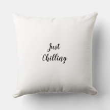 Cute throw pillow