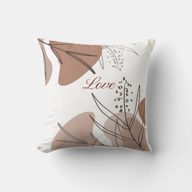 Cute throw pillow for any occasion (Front)