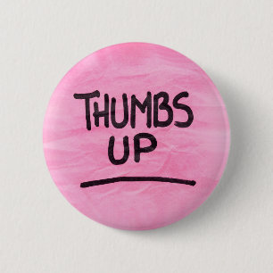 Cute Thumbs Up Graphics Cool Thumbs Up Image 6 Cm Round Badge
