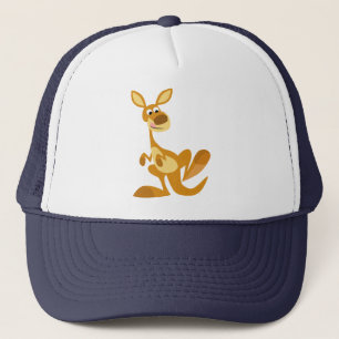 Cute Thumping Cartoon Kangaroo Hat