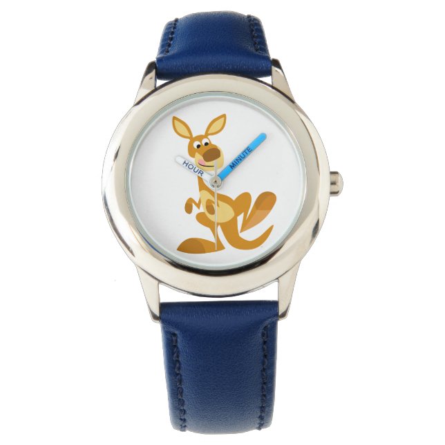 Cute Thumping Cartoon Kangaroo Watch (Front)
