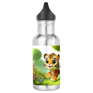 Cute Tiger 532 Ml Water Bottle