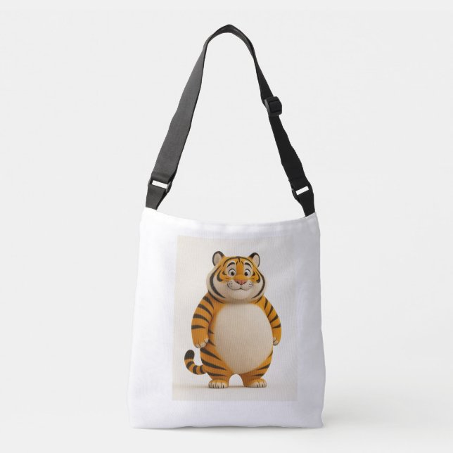Cute Tiger Cub Tote Bag (Front)