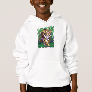 Cute Tiger Heads and Tails Kids Sweatshirt