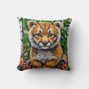 🐯 Cute Tiger Jungle Cosy Decor Gift ✨ Cushion